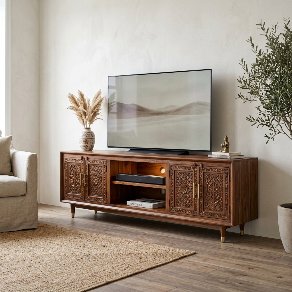 Premium Wooden TV Stand